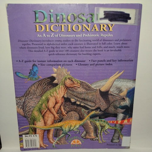 Dinosaur Dictionary: An A to Z of Dinosaurs and Prehistori... by rupert-matthews