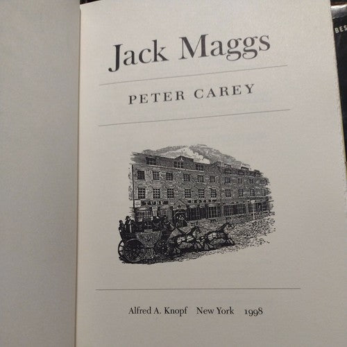 Jack Maggs by Peter Carey (1998, Hardcover) first US edition
