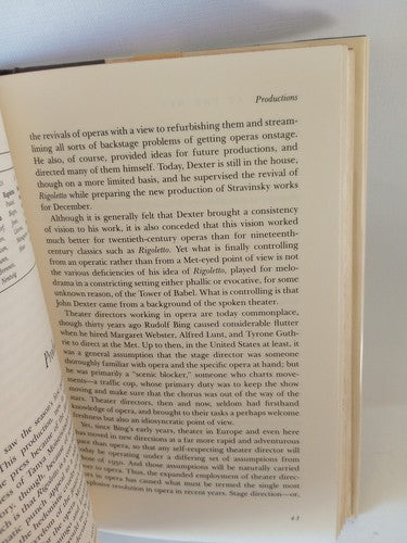 A Year at the Met by Patrick Smith (1983, Hardcover) First Edition