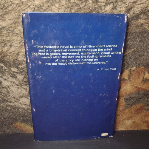 A WORLD OUT OF TIME by Larry Niven -Hardcover Book Club Edition -1976 -Sci Fi