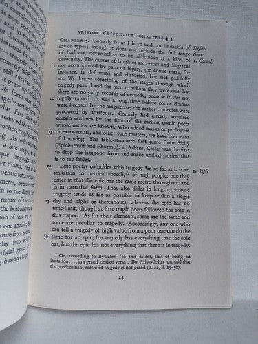 Aristotle On The Art Of Fiction: English Translation Of The Poetics, L. J. Potts