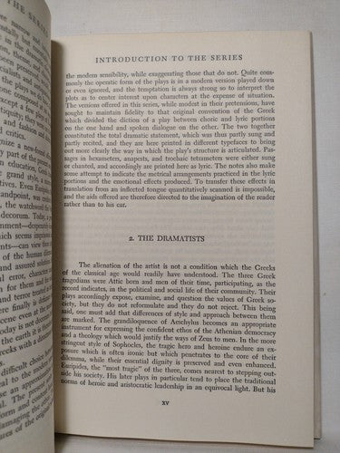 The Seven Against Thebes By Æschylus -1978 -HCwDJ -1st Print Classic Literature