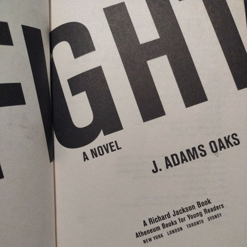 Why I Fight by J. Adams Oaks (2009, Hardcover) First edition