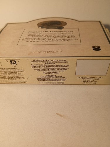 Vintage Standard Announcer Car, 1985 Lledo Days Gone DieCast England Chevron