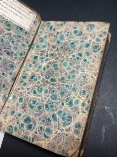 Maximas Militaries De Napoleon 1828 Rare Ex libris Echegaray Leather Hardcover