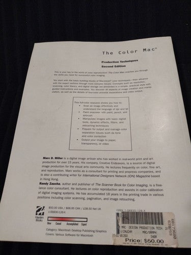 The Color Mac: production techniques 2nd edition (1995) 1st printing