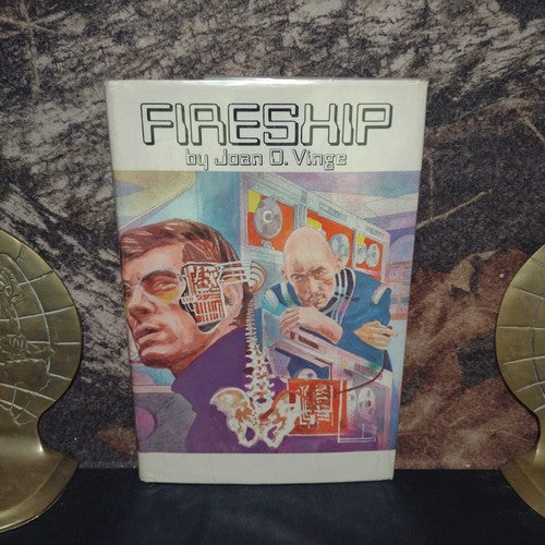 Fireship by Joan D. Vinge -Hardcover -Vintage Science Fiction -1978 Book Club Ed