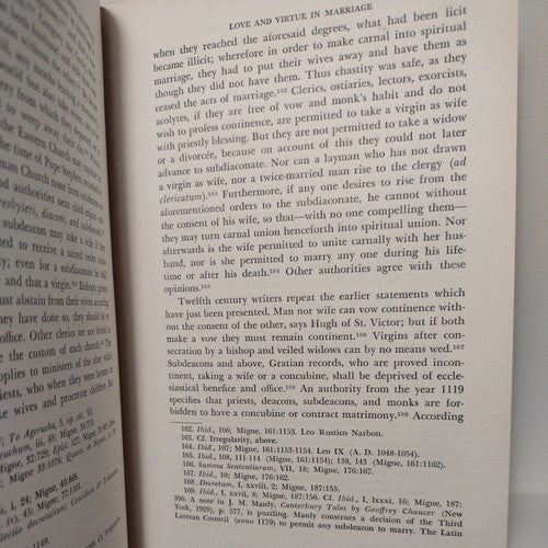 Virtue According To Love-In Chaucer, By Eugene E. Slaughter (1957) HC