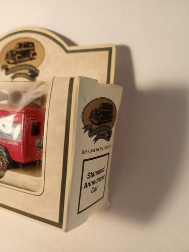 Vintage Standard Announcer Car, 1985 Lledo Days Gone DieCast England Chevron