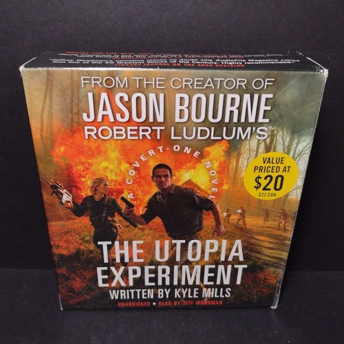 Robert Ludlum's: The Utopia Experiment by Kyle Mills, 2013 Audiobook English