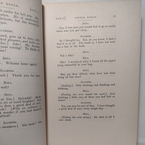 The Collected Works Of Henrik Ibsen 1911 Volume 11 HC no DJ