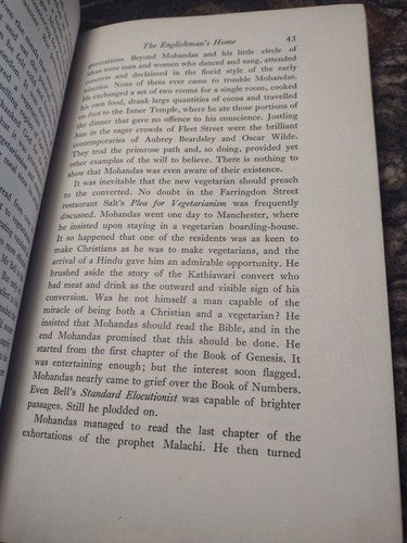The Tragedy of Gandhi by Glorney Bolton -1st Publishing -Hardcover 1934 -Vintage