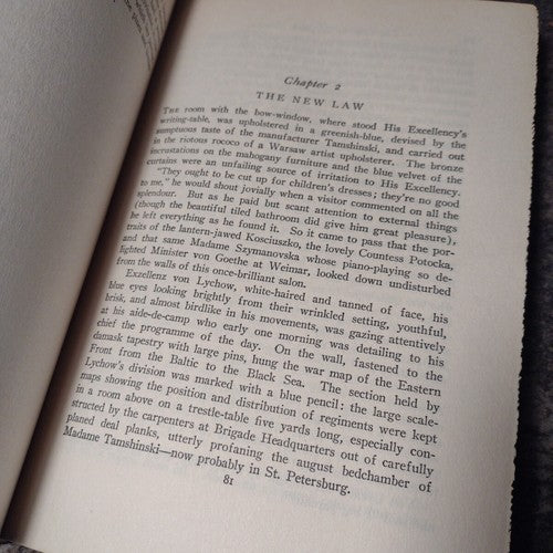 The Case of Sergeant Grischa by Arnold Zweig -1928 -Hardcover -3rd Printing
