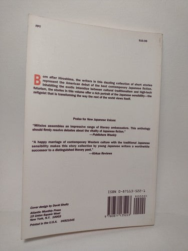 New Japanese Voices: The Best Contemporary Fiction from Japan by Helen Mitsios
