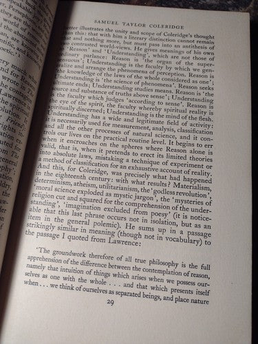 Nineteenth Century Studies: Coleridge to Matthew Arnold by Basil Willey 1949 HC