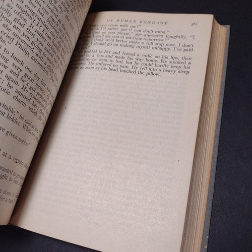 Of Human Bondage by W. Somerset Maugham -Softcover -1915 -The Modern Library