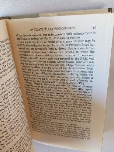 Rosalind Heywood ESP : A PERSONAL MEMOIR  Book Club Edition HCwDJ