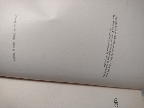 Dictionary of Sociology by Henry Fairchild -hardcover -1944 -Vintage Sociology