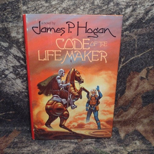 Code Of The LifeMaker by James P. Hogan -Hardcover -1983 -Vintage Book Club Ed.