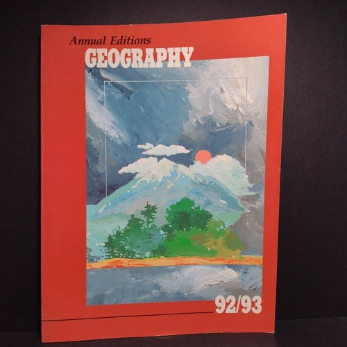 Annual Editions: Geography 92/93 -Paperback -7th Edition -Geographic Science
