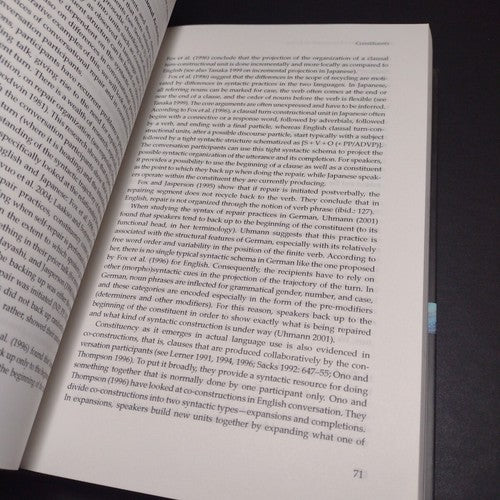 The Bloomsbury Companion to Syntax by Claudia Parodi -Hardcover -2013