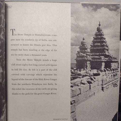 The Art of India by Shirley Glubok -1969 -HC -Ex Library -Art Books