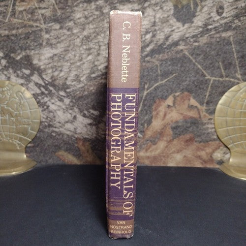Fundamentals of Photography by C. B. Neblette -Hardcover -1978 -Vintage