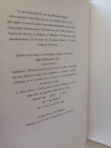 Vtg J K LAMBERT Comte de Caylus Heart of Ice 1977 HC 1st Ed Story Book