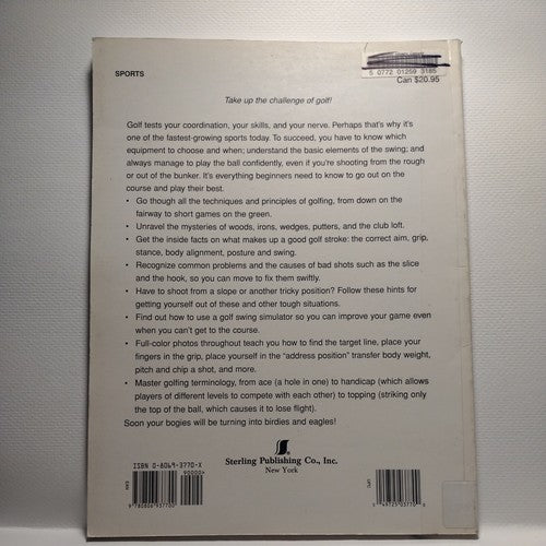 Beginner's Guide to Golf by Nick Lumb (1998, Trade Paperback