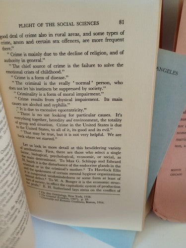 Social Causation By R.M Mac Iver 1942 first Edition HC Sociology