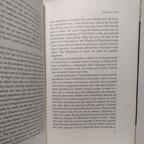 Valle-Inclan: Centennial Studies by Ricardo Gullon- 1968- 1st Ed- HC w/ DJ