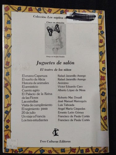 Juguetes De Salon, El Teatro De Los Ninos (1993) Paperback novel spanish