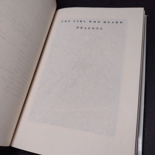 The Girl Who Heard Dragons by Anne McCaffrey -Hardcover -1982 -Book Club Edition
