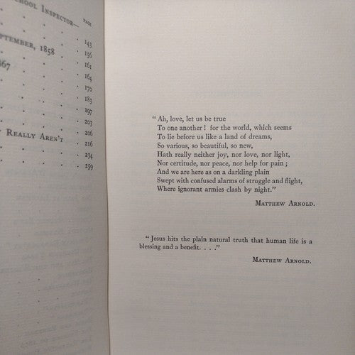 Matthew Arnold by Hugh Kingsmill -1928 -HC no DJ -Ex Libris -Literature