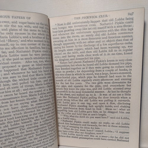 The Posthumous Papers Of The Pickwick Club By Charles Dickens -Undated -HC no DJ
