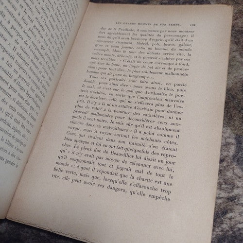 The Great French Writers Saint-Simon By Gaston Boissier 1899 2nd Ed Paperback