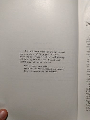 Man In The Primitive World by Adamson Hoebel -1957 -HCnoDJ -2nd Edition