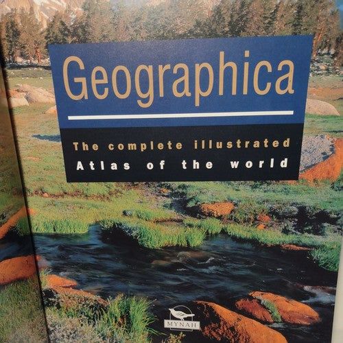 Geographica The Complete Illustrated Atlas of the World Hardcover 1999 Lg Format