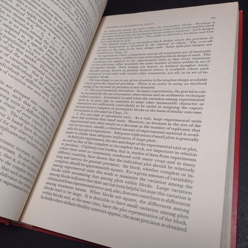 Principles and Procedures of Statistics by Robert G. D. Steel -1960 Hardcover