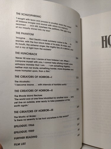 Horrors! by Drake Douglas -1989 -HCwDJ -ExLibrary -1st Publishing -Horror Books