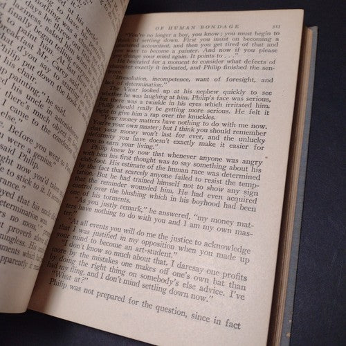 Of Human Bondage by W. Somerset Maugham -Softcover -1915 -The Modern Library