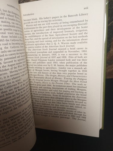 Gates, Paul California Ranchos and Farms 1846-1862 HCwDj