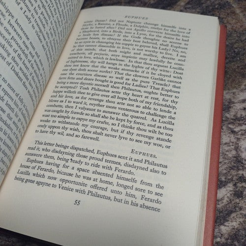 The Descent of Euphues: Three Elizabethan Romance Stories by James Winny 1957