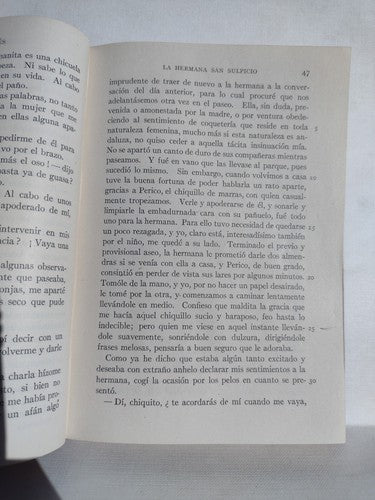 Palacio Valdés: La Herman San Sulpicio Edited By J. M. Hill -1925 -HCnoDJ -Illus