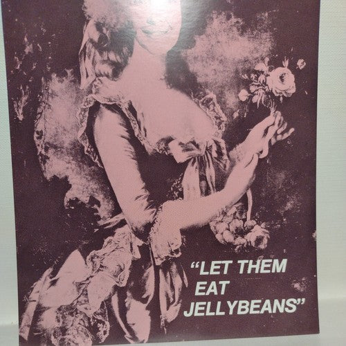 1984 Anti Ronald Reagan, First Lady, Oversize Postcard Let Them Eat Jellybeans