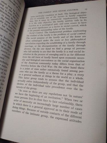 Family Adjustment and Social Change by Manuel Elmer -Hardcover -1932 -Sociology