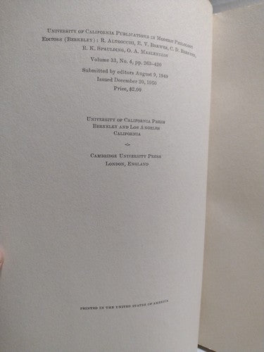 Gustave Flaubert Et Le Principe D'Impassibilité Par Marianne Bonwit - 1950 - PB.