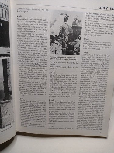 2194 Days of War: An Illustrated Chronology Of The Second World War, C. Salmaggi