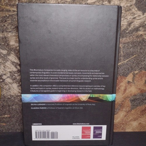The Bloomsbury Companion to Syntax by Claudia Parodi -Hardcover -2013