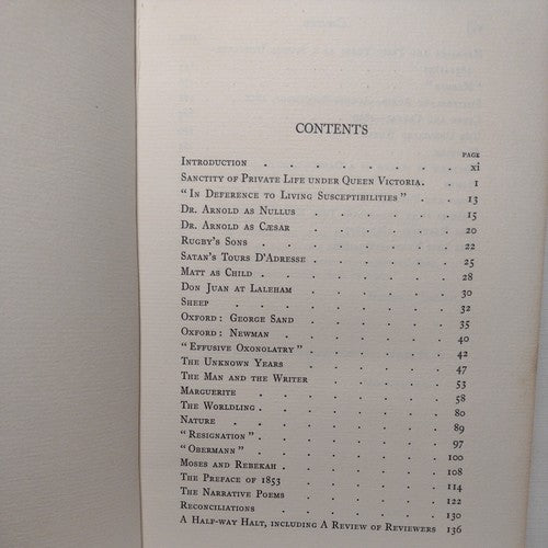 Matthew Arnold by Hugh Kingsmill -1928 -HC no DJ -Ex Libris -Literature